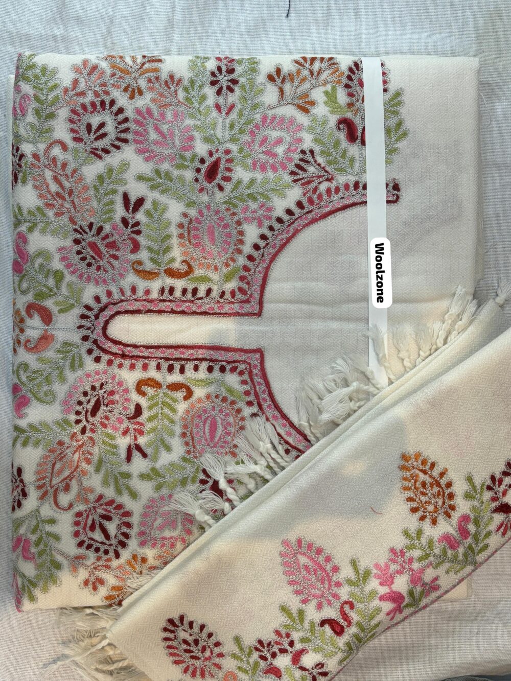 Suit With Aari Embroidery - Image 4