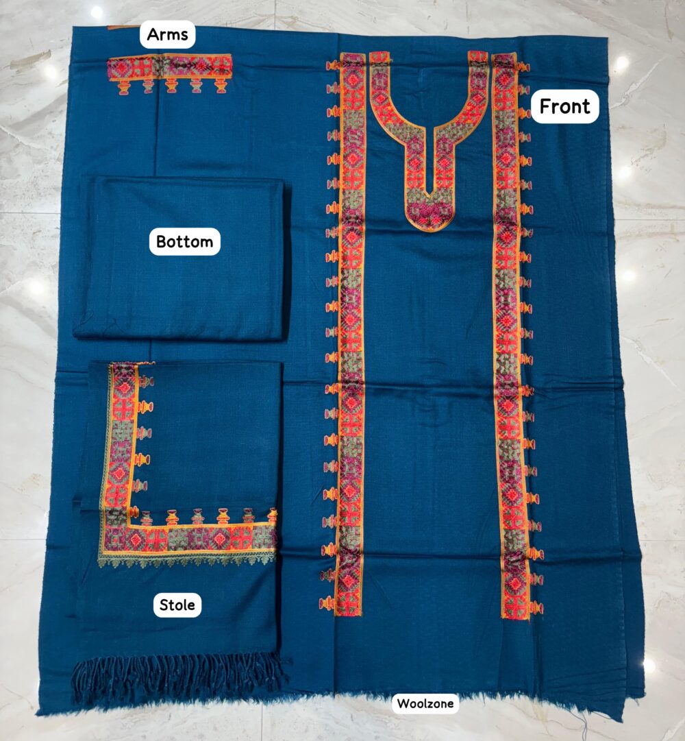 Woolen Kashmiri Embroidery Suit