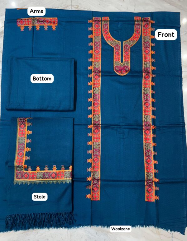 Woolen Kashmiri Embroidery Suit