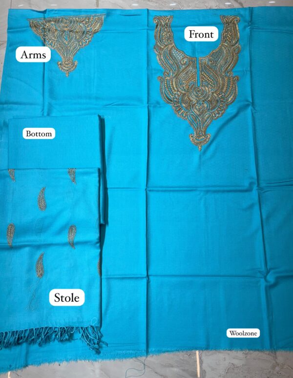 Embroidered Suit Material