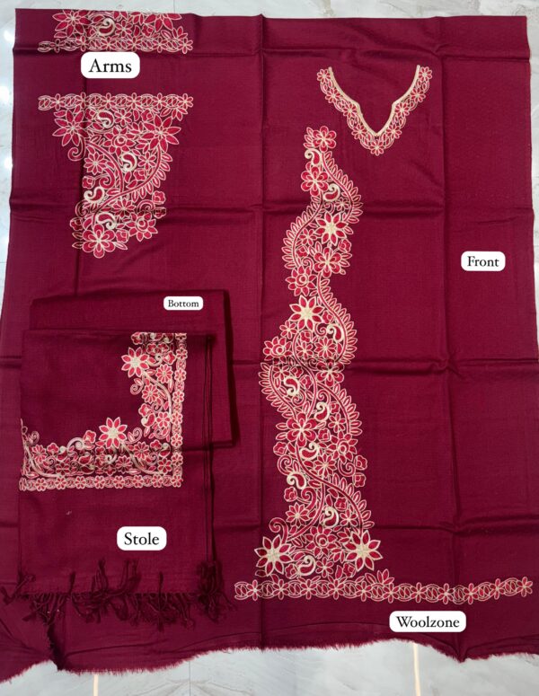 Unstitched Traditional Indian Suit Set