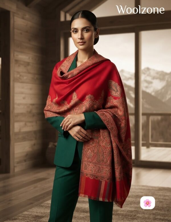 Jamawar Art Shawl