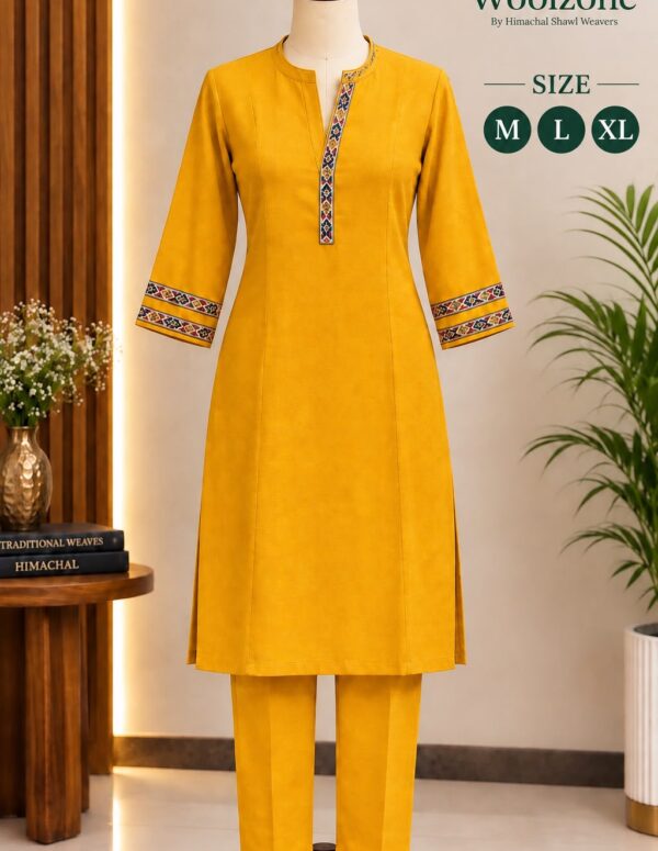 Pure Wool Kurti Set